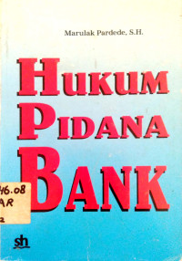 Hukum Pidana Bank